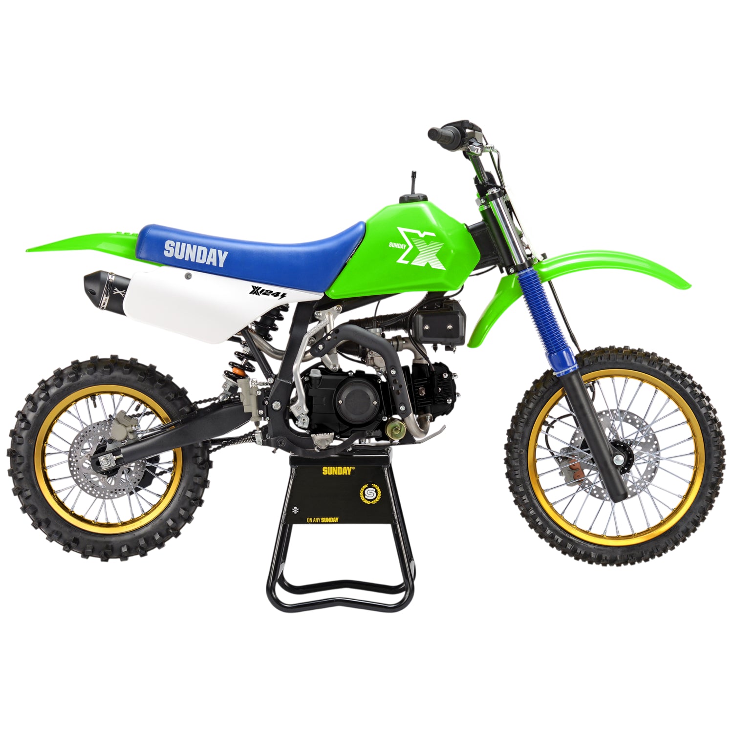 Pitbike YCF Sunday X 124 verde 2026