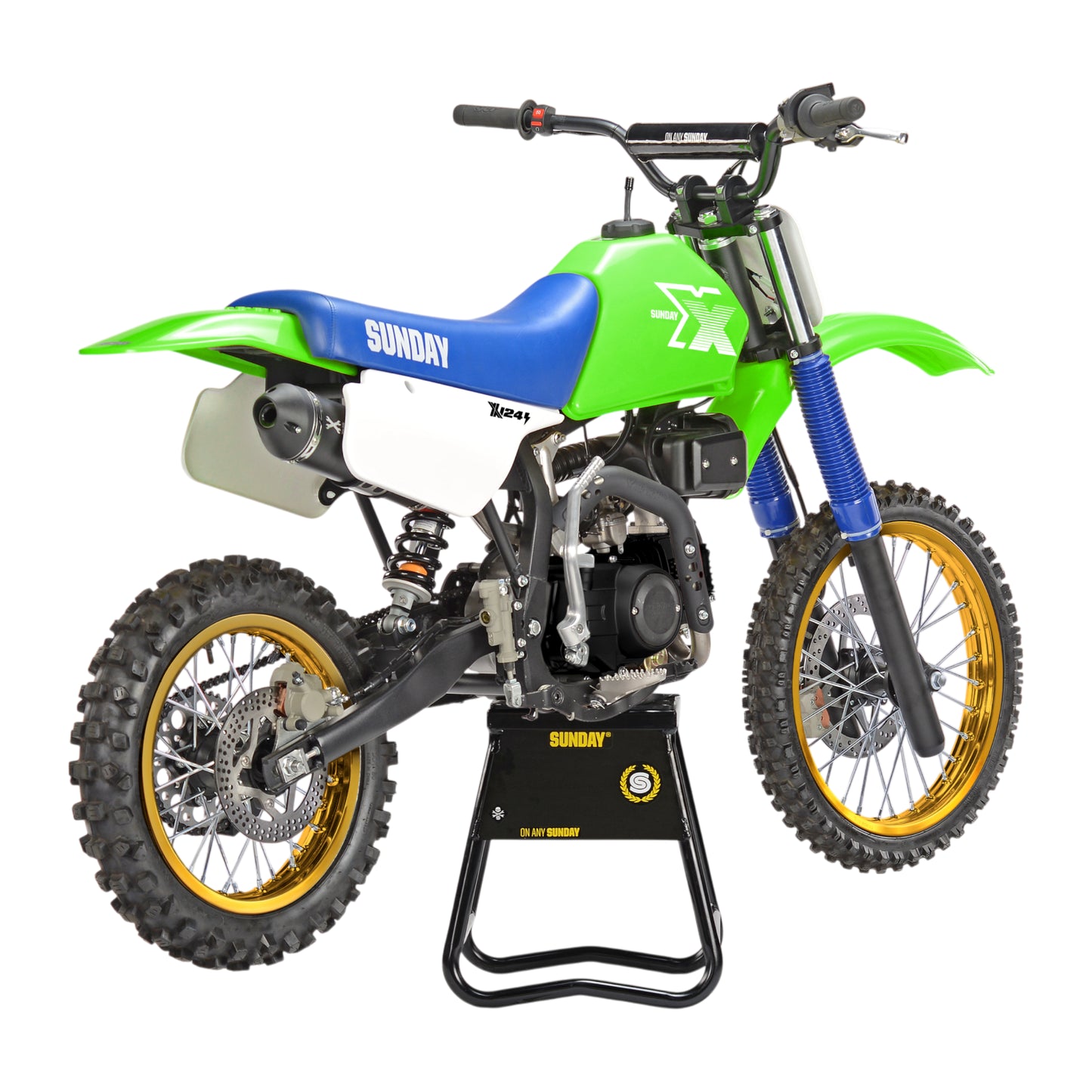 Pitbike YCF Sunday X 124 verde 2026