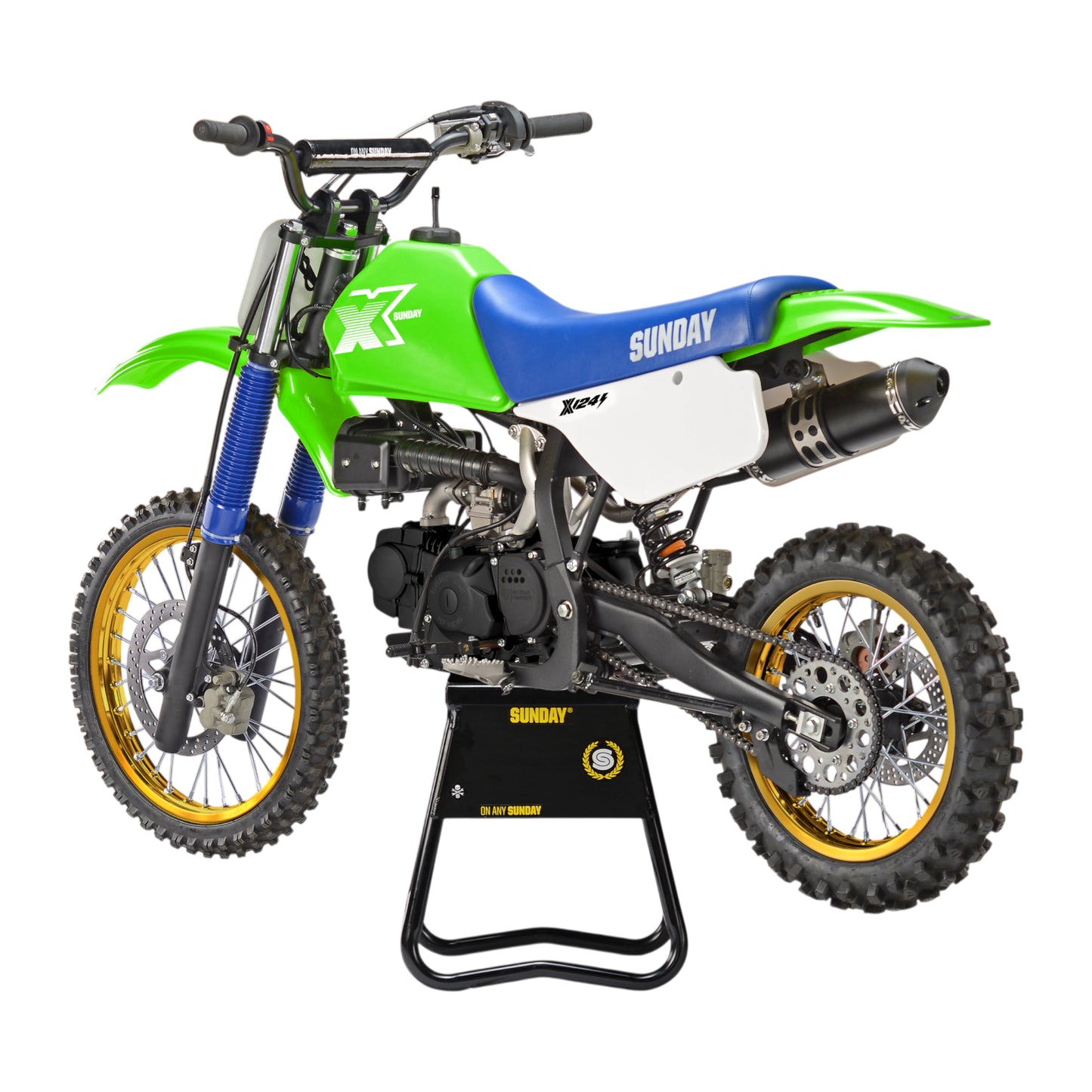 Pitbike YCF Sunday X 124 verde 2026