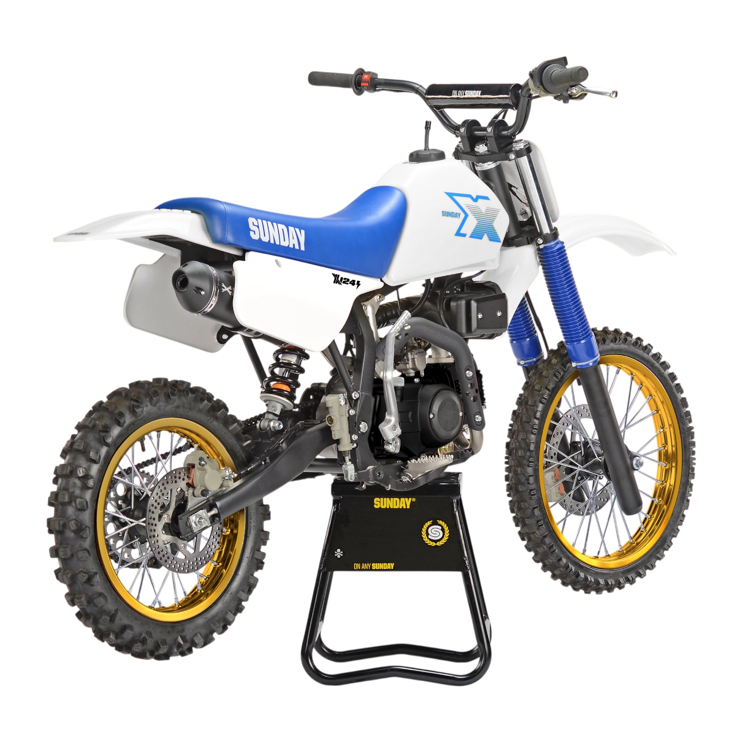 Pitbike YCF Sunday X 124 blanca 2026