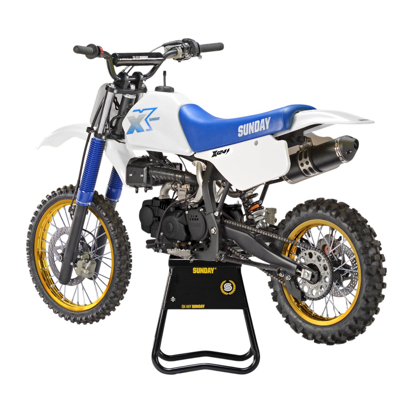 Pitbike YCF Sunday X 124 blanca 2026