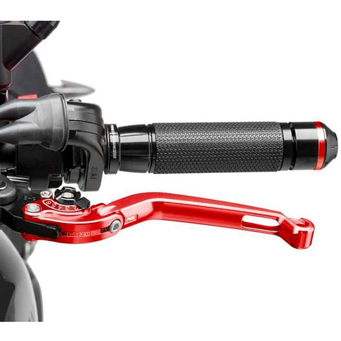 Maneta de embrague o Freno Trasero 2.0. abatible - Rojo -  Negro  PUIG