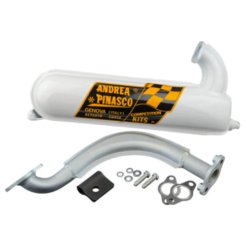 Escape Marmitta Bianca Vespa Primavera/Super/SL Pinasco 