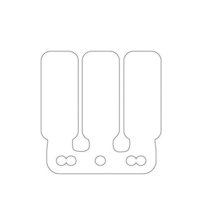 Laminas de carbono Derbi euro 2 / 3 / 4 caja original 0.30-0.35-0.40mm Malossi