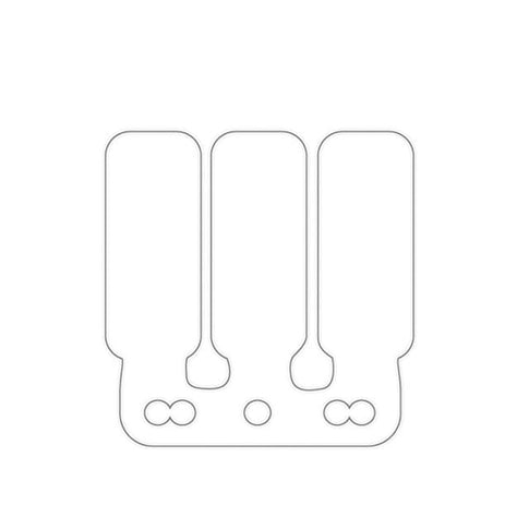 Laminas de carbono Derbi euro 2 / 3 / 4 caja original 0.30-0.35-0.40mm Malossi