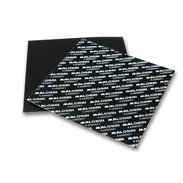 Hoja lámina de carbono 100x100mm 0.35mm Malossi 277366.D0