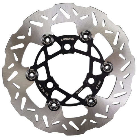 Brake disc Yamaha Aerox 50 front floating brake disc d.220mm Carenzi 