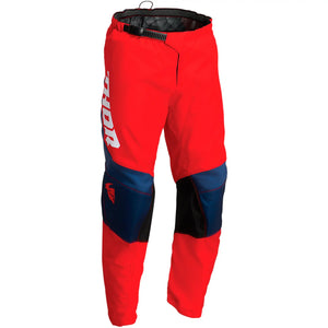 Pantalón MX Thor Youth Sector Chev - Rojo/Azul