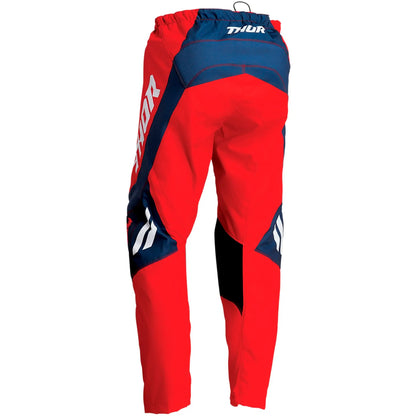 Pantalón MX Thor Youth Sector Chev - Rojo/Azul