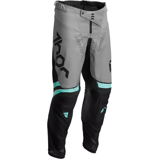 Pantalón MX Thor Youth Pulse Cube - Negro/Gris
