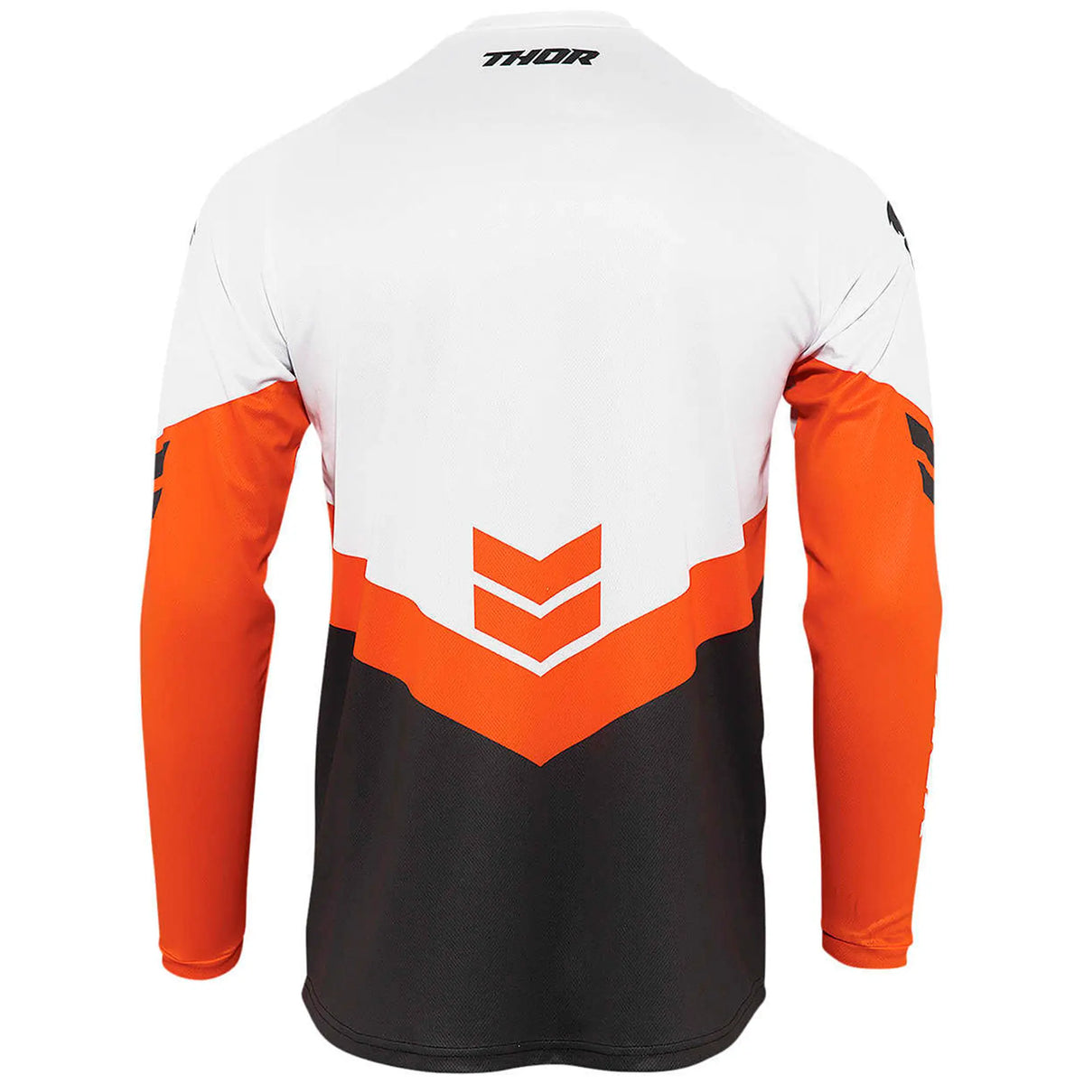 Camiseta MX Thor Youth Sector Chev - Naranja/Blanco