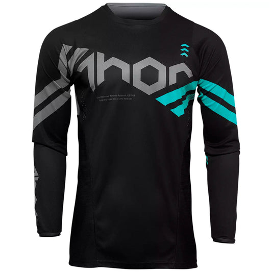 Camiseta MX Thor Youth Pulse Cube - Negro/Gris