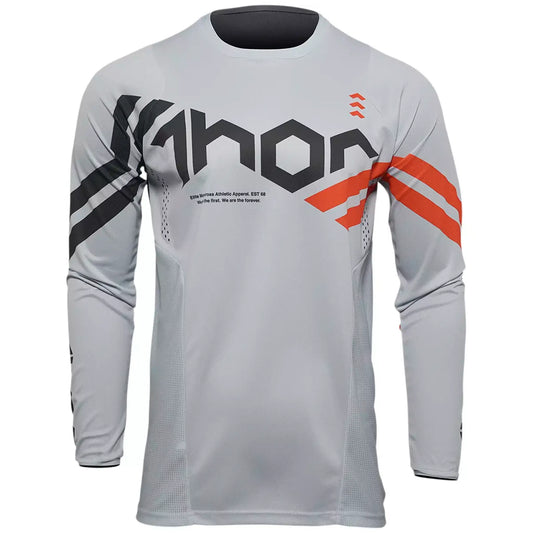 Camiseta MX Thor Youth Pulse Cube - Gris/Naranja