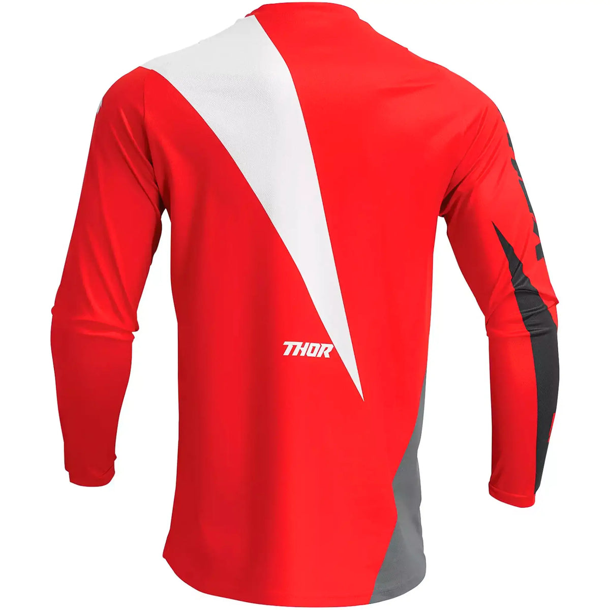 Camiseta MX Thor Youth Sector Edge - Rojo/Blanco