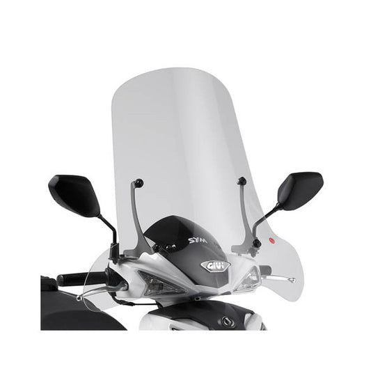 Symphony SR 50/125/150 10-16 Givi Windshield - transparent