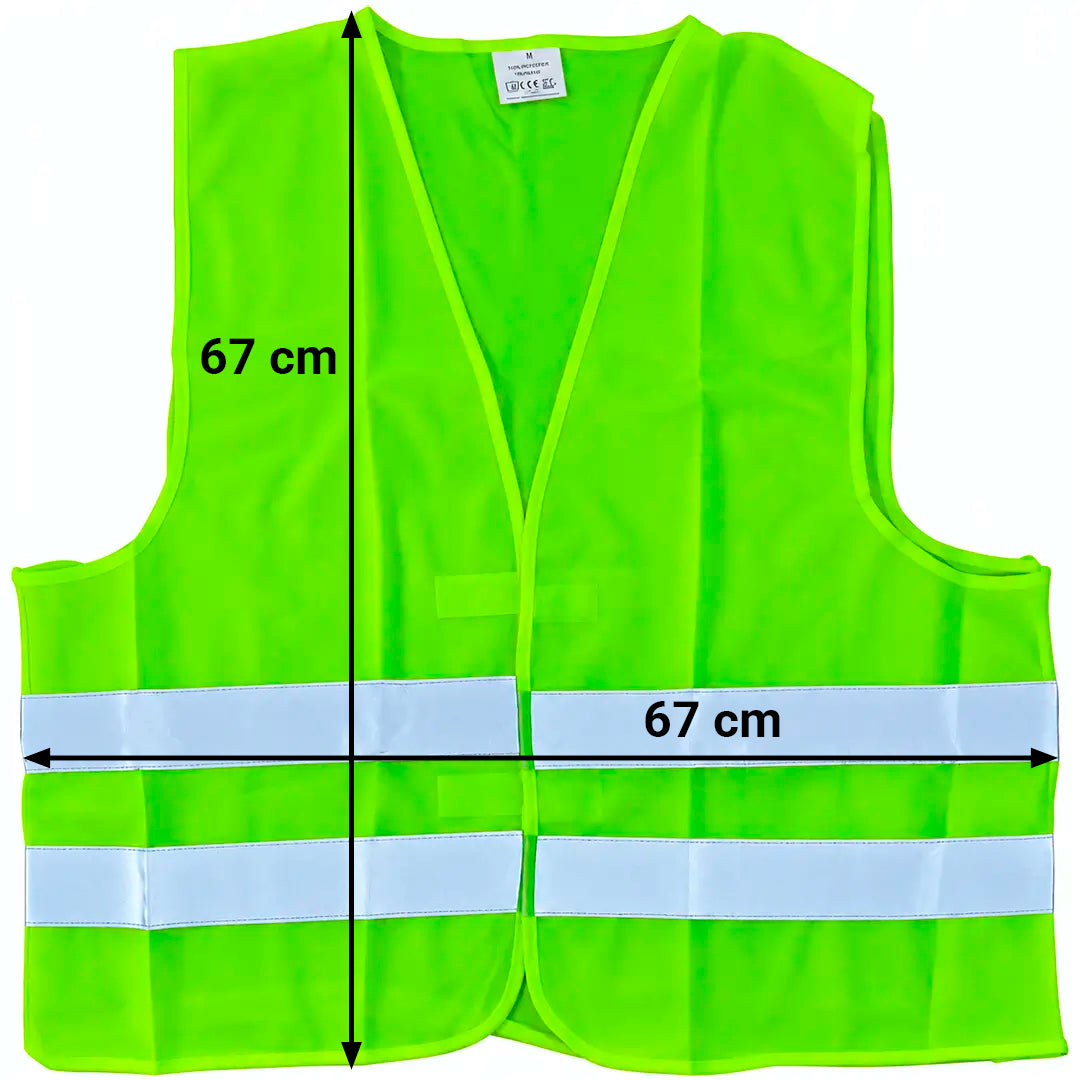 Chaleco seguridad reflectante JMP EN ISO 20471 - Amarillo Fluo