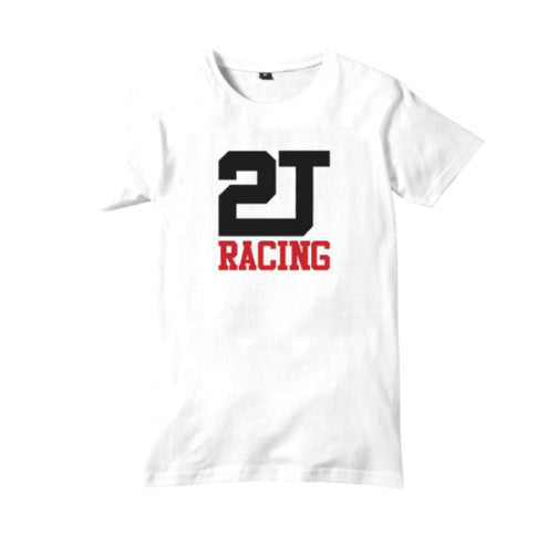 2-Stroke Racing White T-shirt