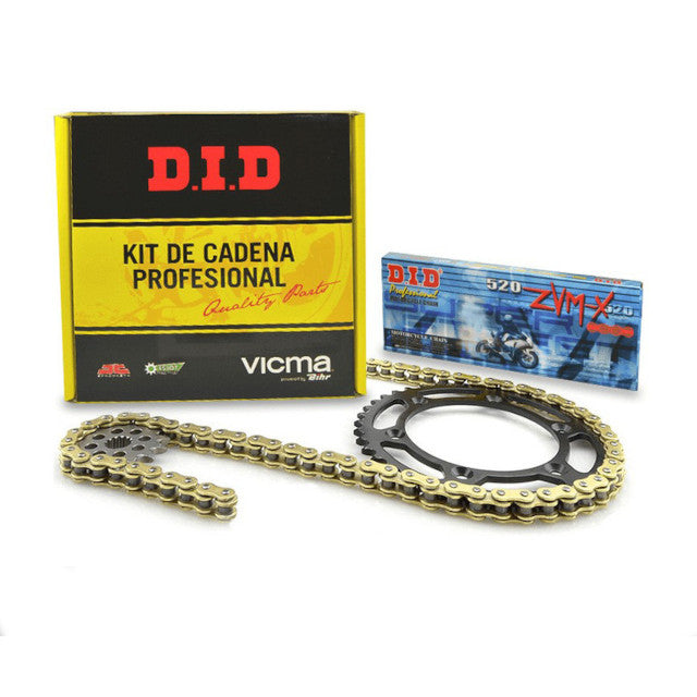 Ducati 696 Monster 08-14 transmission kit 15x45T 520 pitch VX3 108 links D.I.D - steel