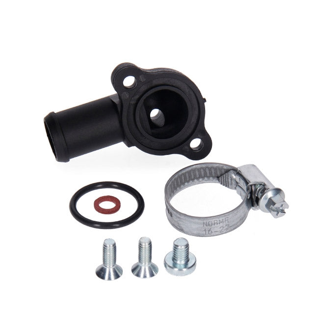 Adaptador tubo refrigerante Piaggio scooter LC 50cc curvado Polini