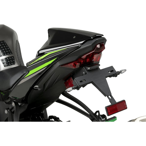 Support de plaque d’immatriculation Puig Kawasaki ZX-6R Ninja 17-26 - noir