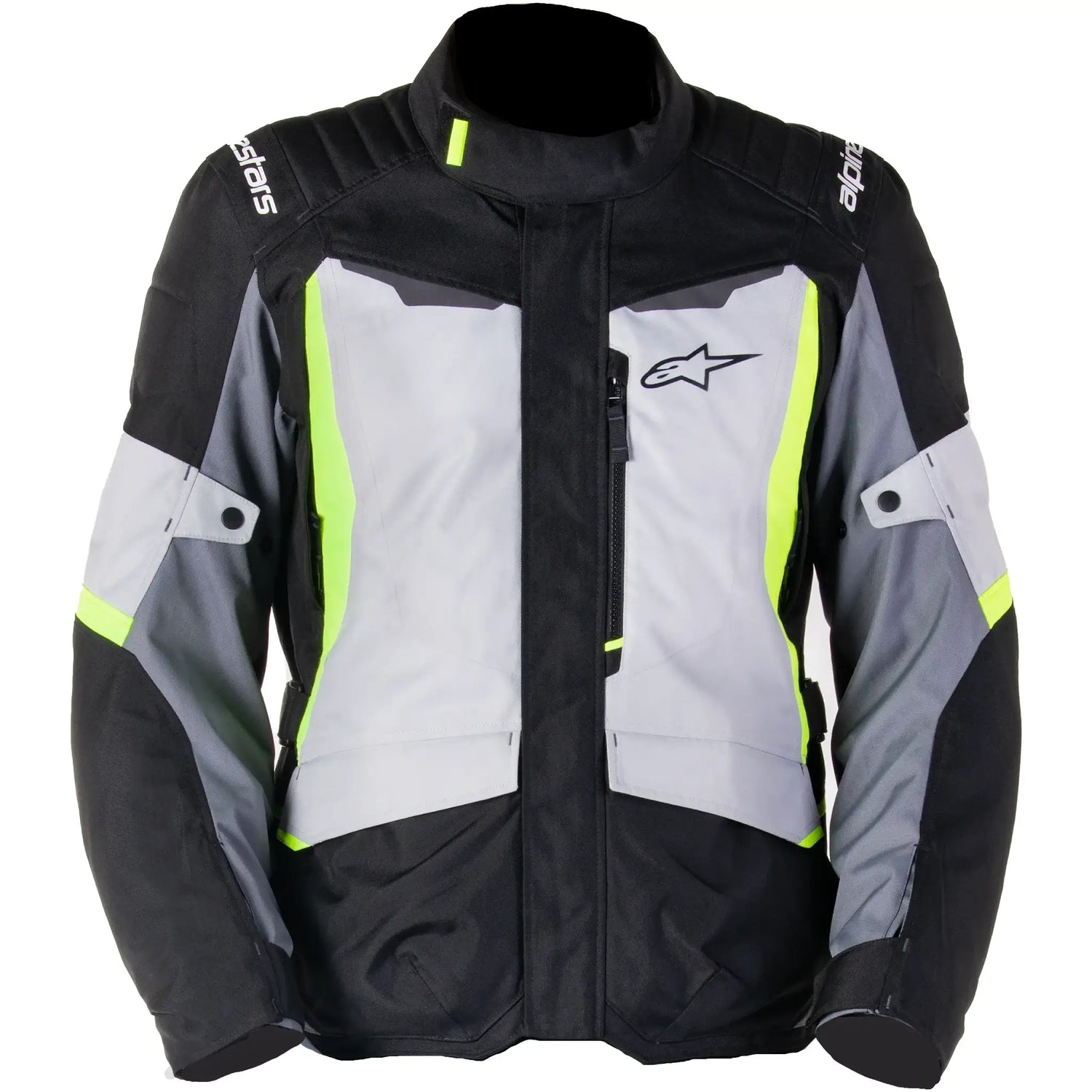 Chaqueta Alpinestars ST-1 WP - Negro/Gris/Amarillo