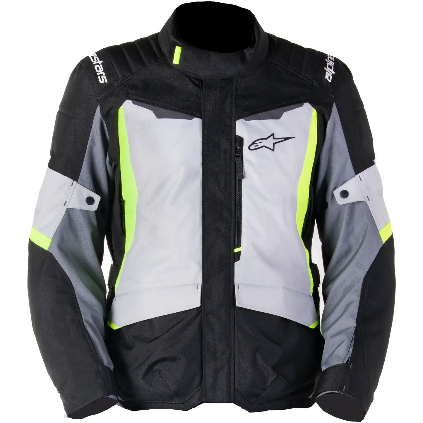 Chaqueta Alpinestars ST-1 WP - Negro/Gris/Amarillo