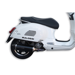 Malossi RX Exhaust Vespa GTS Super HPE 300cc LC euro 4 (CE) - black