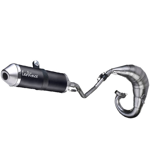Leovince X-fight Exhaust Beta RR 50 Enduro/Motard >10 - black (CE)