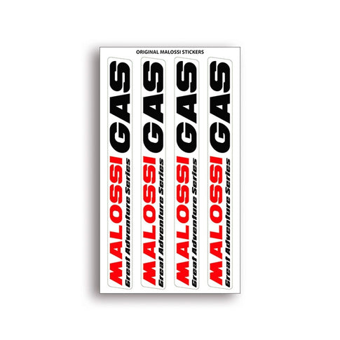 Kit de pegatinas 11.5x16.8cm Gas Malossi 3318121