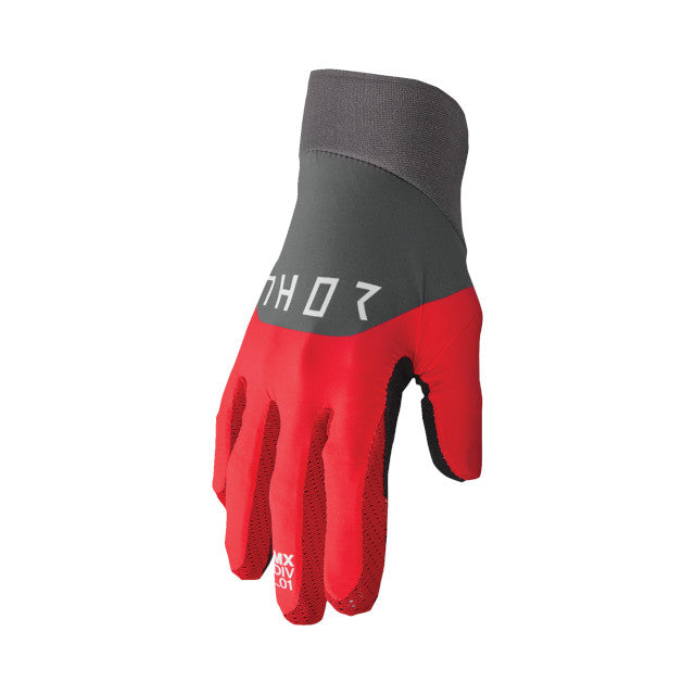 Guantes Thor Agile Rival Red/Charcoal - Talla M 33307227