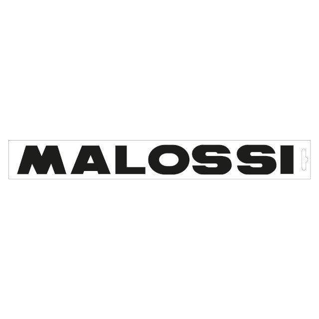 Pegatina Malossi 32x3,5cm - negro 337505TB