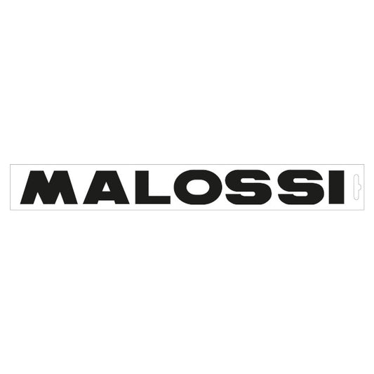 Pegatina Malossi 32x3,5cm - negro 337505TB