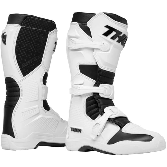Botas MX Thor Blitz XR - Negro/Blanco