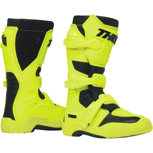 Botas MX Thor Blitz XR - Negro/Amarillo