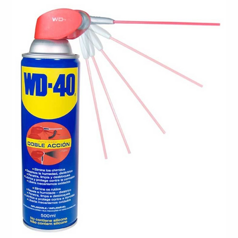 Spray Multi-Uso WD-40 500ml con aplicador doble uso 34139