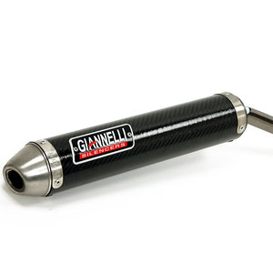 Silenciador de escape Giannelli Beta RR50 Enduro/motard 12-16 derecha (CE) - carbono 34692HF