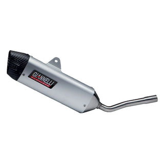 Silenciador Fantic XE / SM 50 Enduro 21-23 Gianelli - homologado - alumínio preto