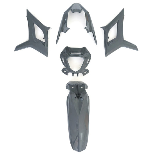 Kit de carénages Beta RR 50 Motard >2021 5 pièces TNT - gris nardo