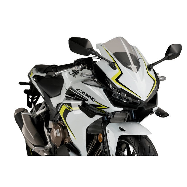 Juego de alerones laterales Honda CBR 500 R 2019 Puig Downforce negro 3614N