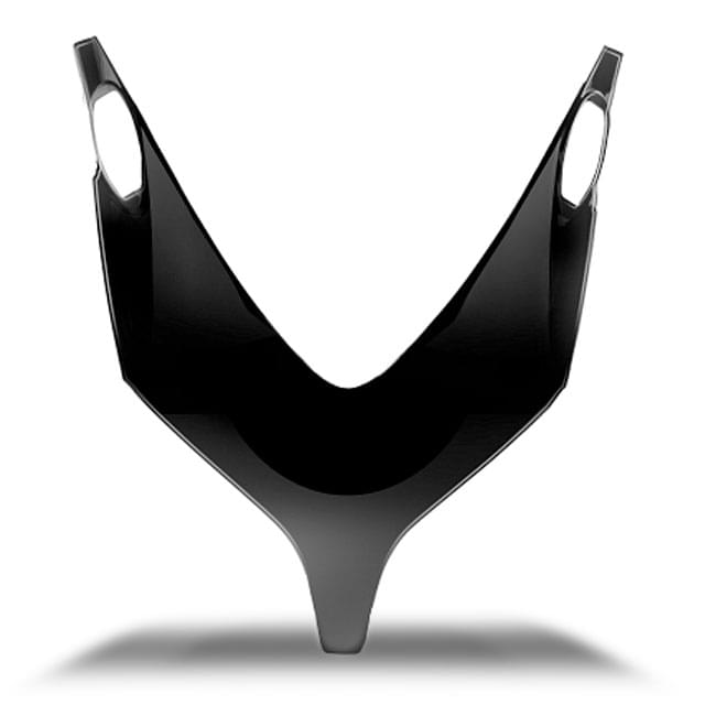 Frontal delantero para Yamaha T-Max 500 01-07 TNT - negro 365000B