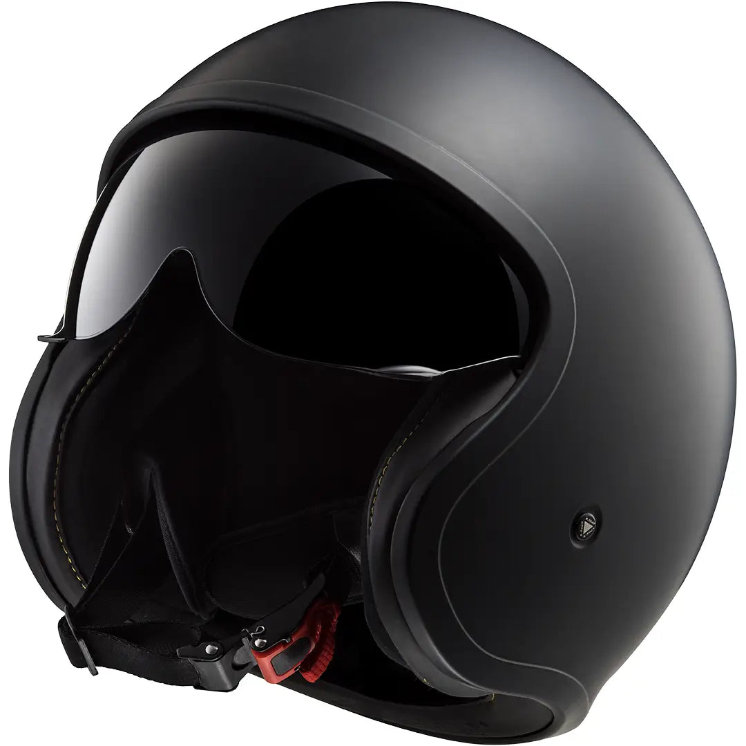 Casco LS2 OF599 Spitfire II Solid - Negro Mate