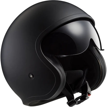 Casco LS2 OF599 Spitfire II Solid - Negro Mate