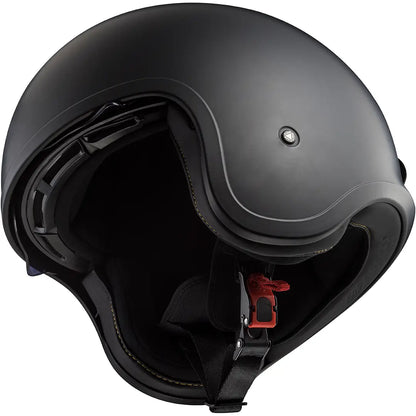 Casco LS2 OF599 Spitfire II Solid - Negro Mate