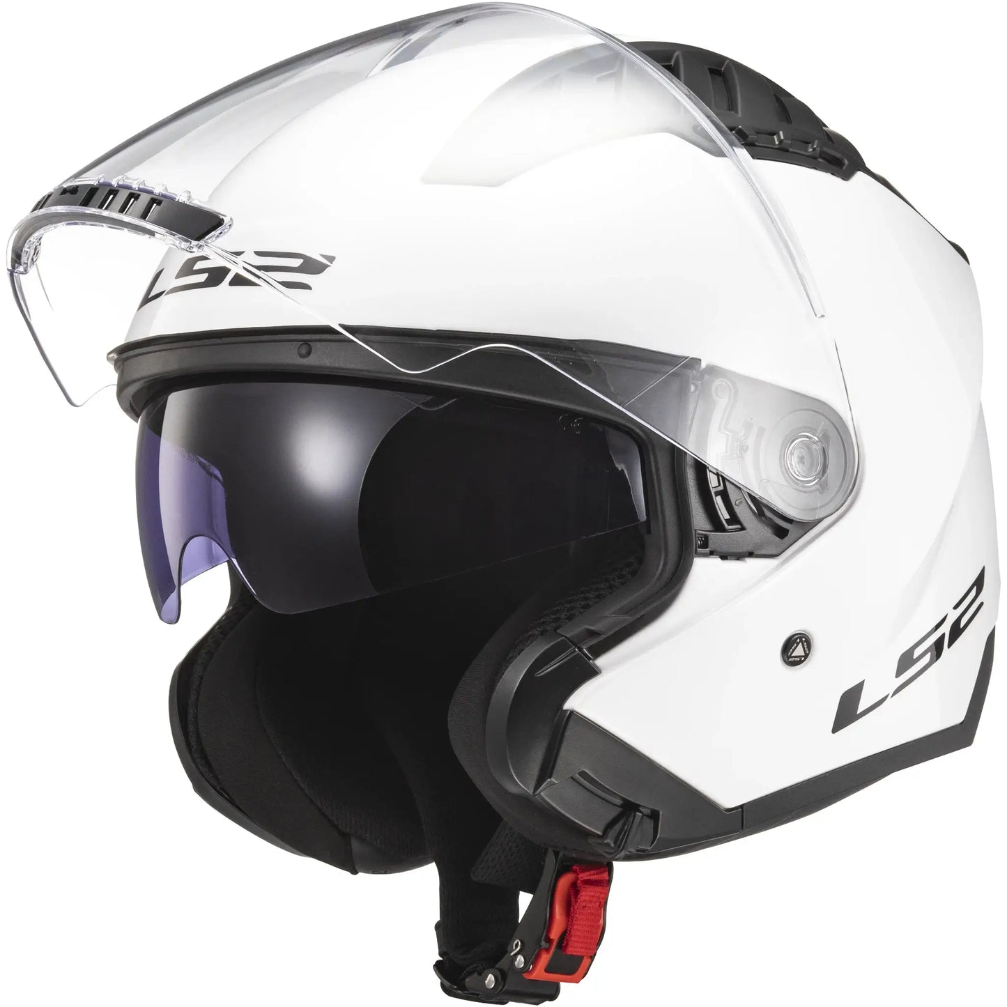 Casco LS2 OF600 Copter II Solid - Blanco Brillo