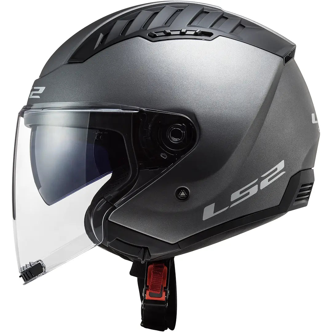 Casco LS2 OF600 Copter II Solid - Titanio Mate