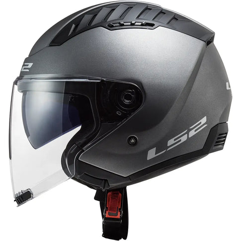 Casco LS2 OF600 Copter II Solid - Titanio Mate