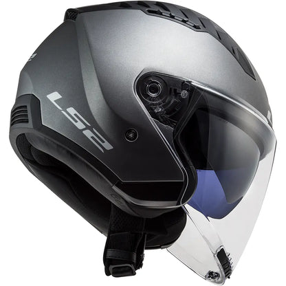 Casco LS2 OF600 Copter II Solid - Titanio Mate