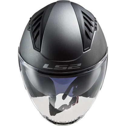 Casco LS2 OF600 Copter II Solid - Titanio Mate