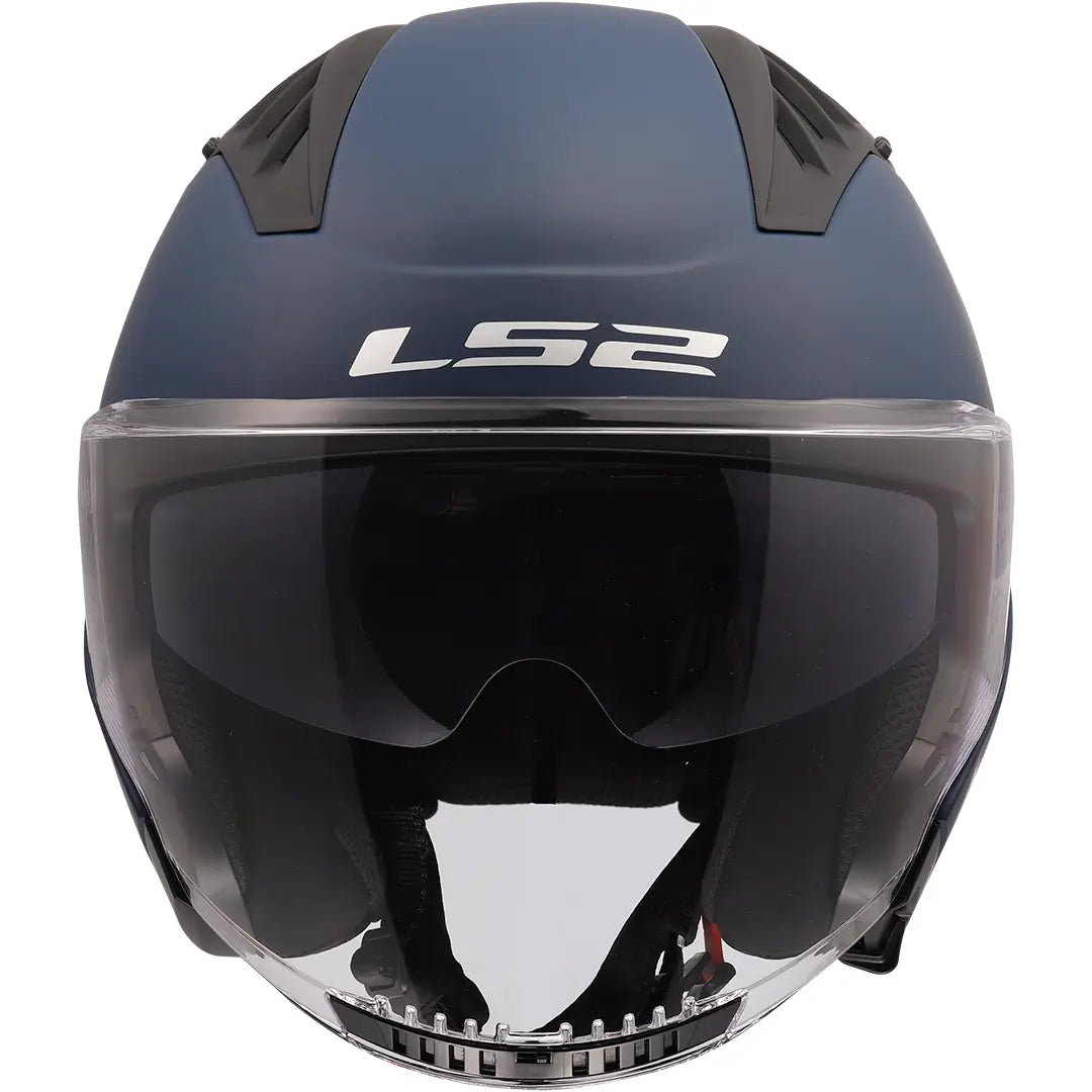 Casco LS2 OF600 Copter II Solid - Azul Marino Mate