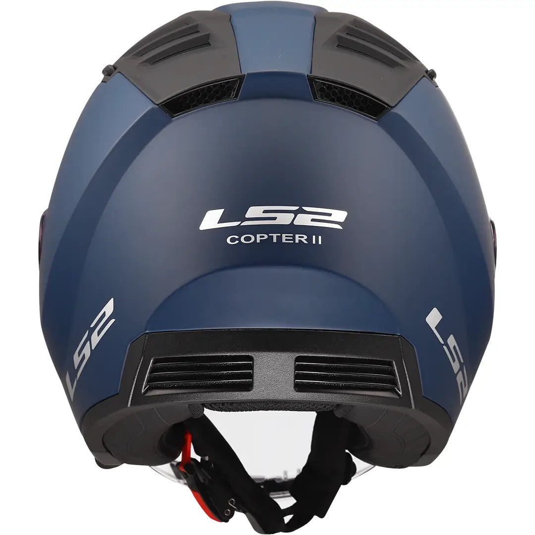 Casco LS2 OF600 Copter II Solid - Azul Marino Mate